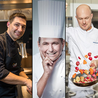 Cook'n'pro - Live Cooking - Thierry Jacquel - Christophe David - Christophe Hubert