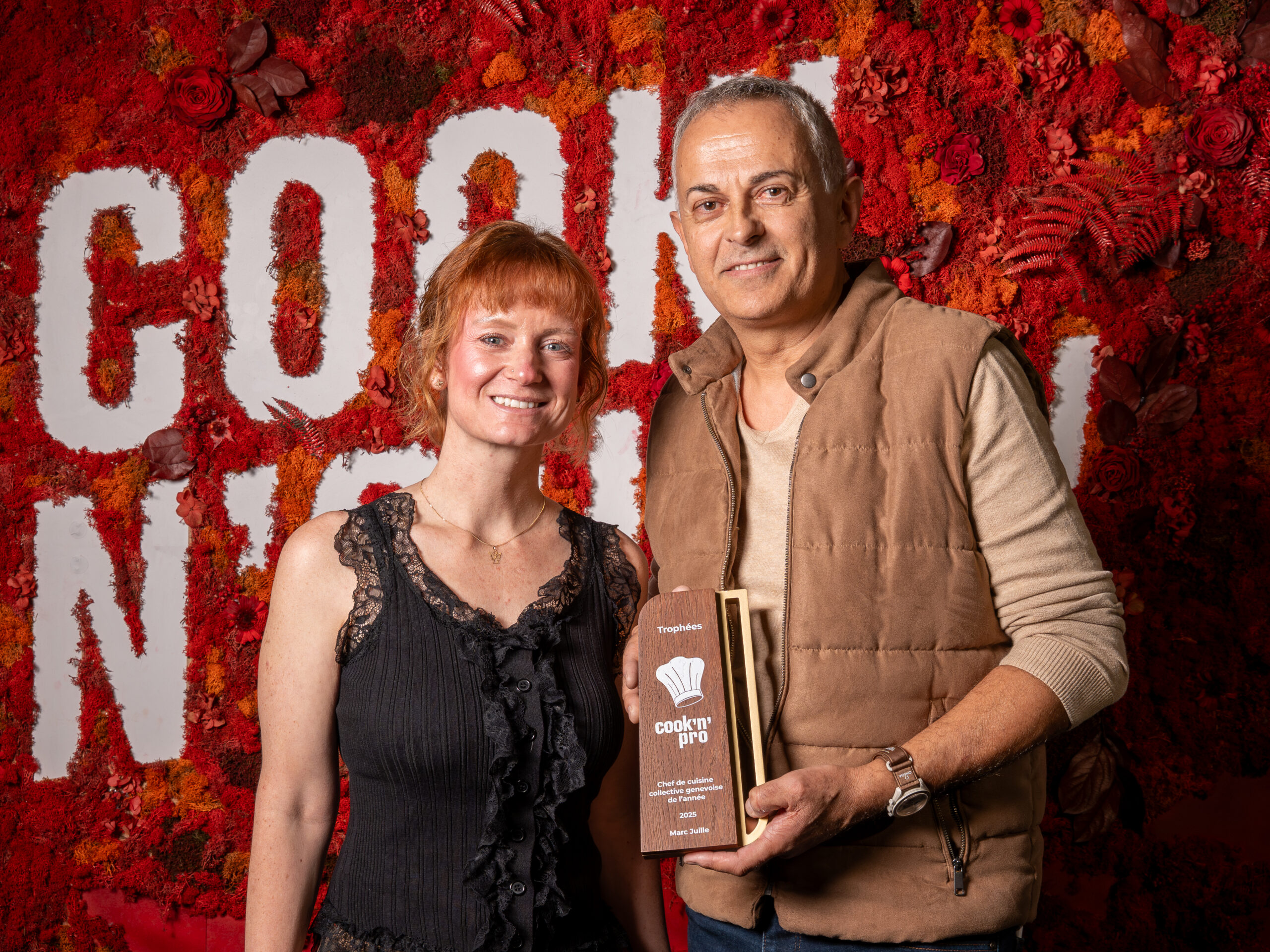 Marc Juille - Chef de cuisine collective genevoise de l’année 2025 - (c)AGIR en Com